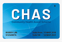 CHAS Blue Card