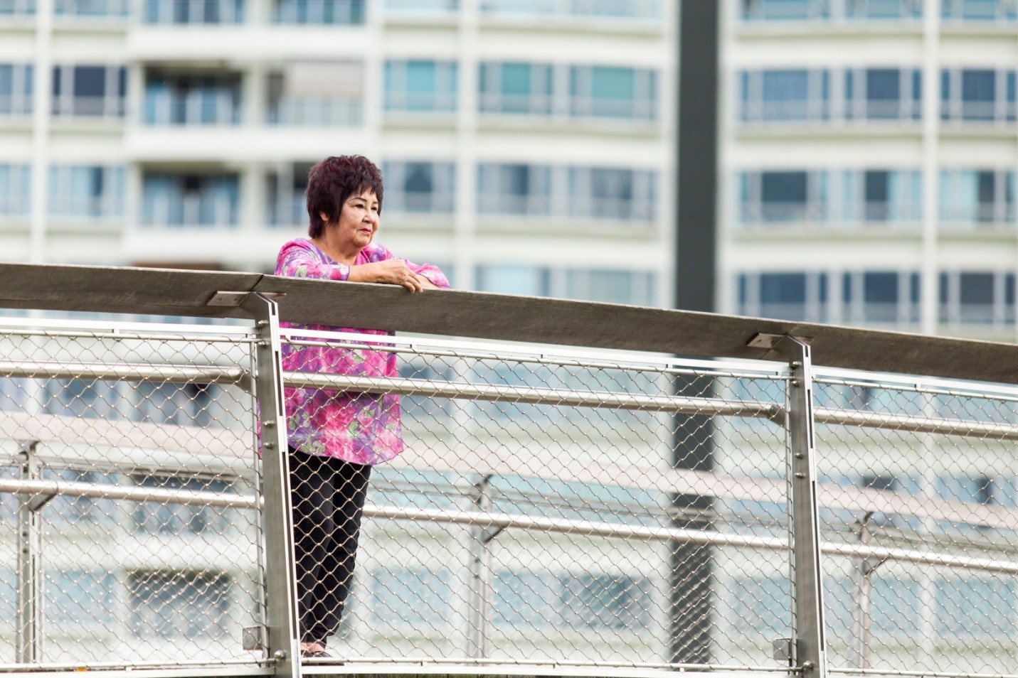Madam Yoo was in her 50s when she decided to venture into acting.