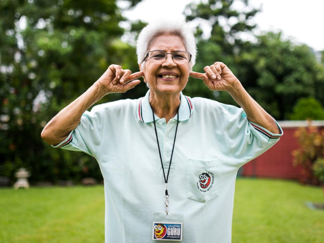  Madam Zareena was documented in the Singapore Book of Records for conducting our country’s largest laughter session, attended by around 20,000 people.