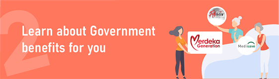 Learn about Government benefits for you with the Moments of Life app.