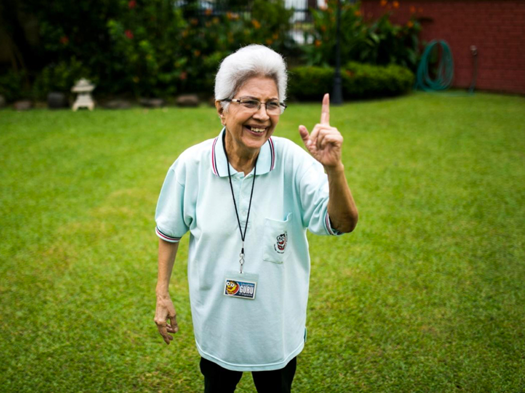  Zareena Bana is one of Singapore’s first Laughter Gurus